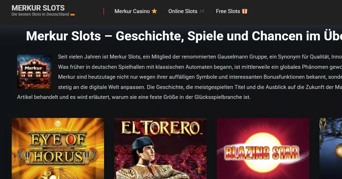 Merkur Slots