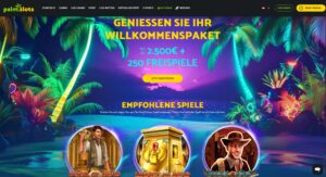 PalmSlots Casino Anmeldung